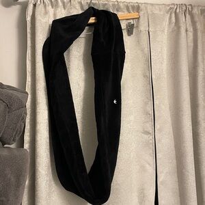 Black Velvet scarf-infinity